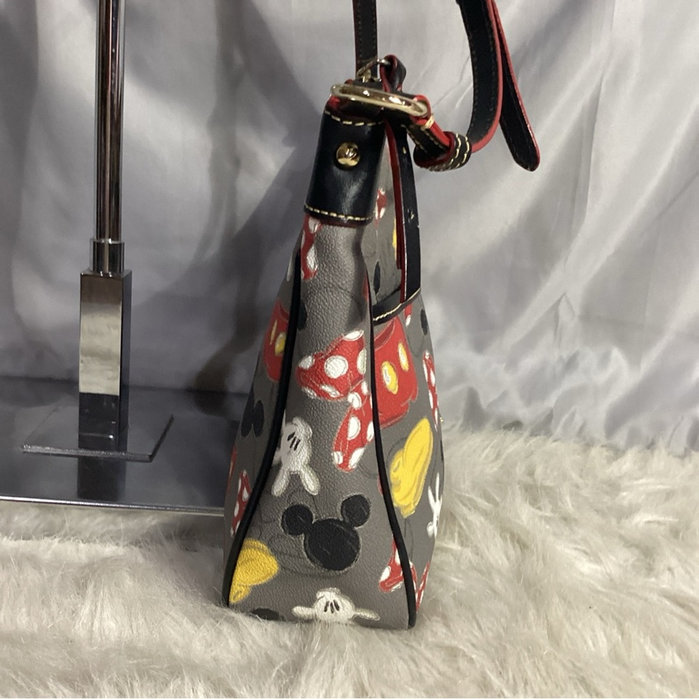 Dooney & Bourke x Disney Mickey Mouse Body Parts Crossbody Shoulder Bag - Picture 5 of 11